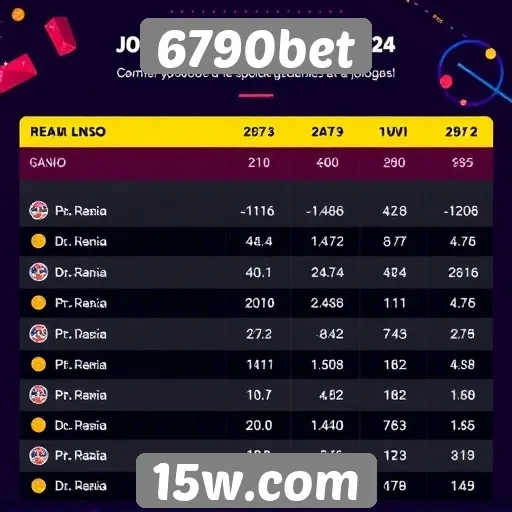 Estatísticas de jogadores ativos no 6790bet