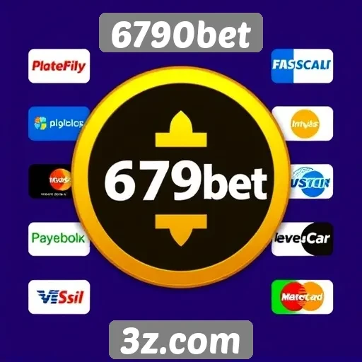 Opções de pagamento disponíveis no 6790bet